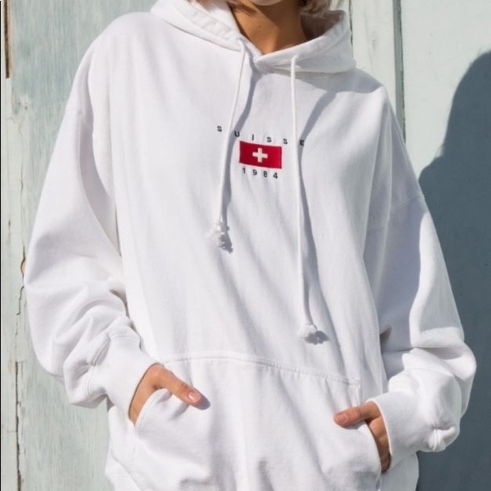 Brandy Melville Christy Suisse Hoodie Super Rare